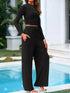 'Riftwear' Long Sleeve Top and Pants Set - Celes Fashion